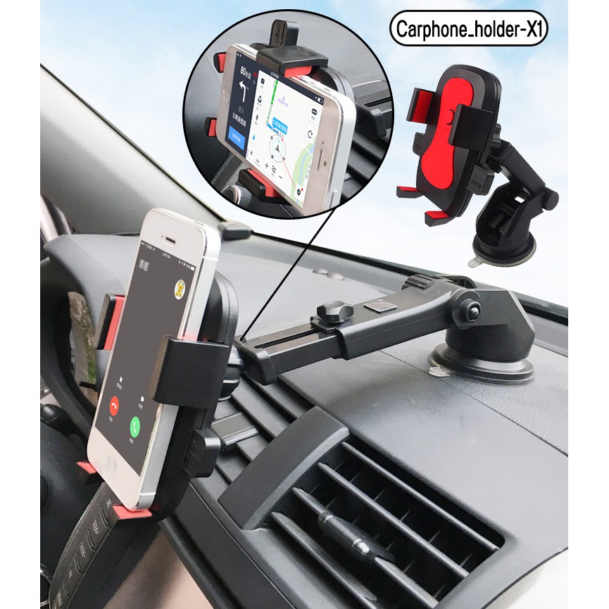 ฟรีค่าส่ง-ที่วางโทรศัพท์ในรถ-x1-car-holder-ขาตั้งมือถือ-ที่จับมือถือ-ที่วางโทรศัพท์-ที่วางมือถือ-ที่วางมือถือในรถ