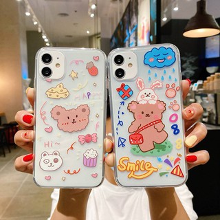 เคสซิลิโคน เคสกันกระเเทก สำหรับโทรศัพท์รุ่น 6/6s 6P/6Splus 7/8/SE(2020) 7P/8Plus X/Xs XR XsMax 11 11Pro #839