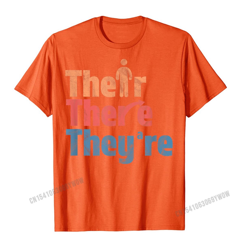 เสื้อยืด-พิมพ์ลายตํารวจ-their-have-theyre-english-teacher-gramma-น่ารัก