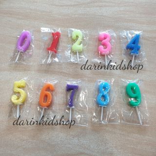 **10ชิ้นขึ้น ชิ้นละ5บาท** เทียนวันเกิด แบบตัวเลข**สีตามเลขอาจไม่ตรงกับรูปนะคะ สอบถามเพิ่มเติมได้ค่ะ**