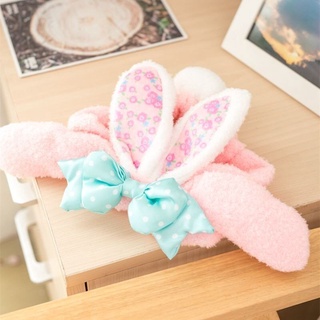 (พร้อมส่ง🌷) Rabbit hairband cute ที่คาดผม ที่คาดผมแต่งหน้า ที่คาดผมน่ารัก