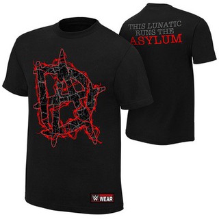 Dean Ambrose This Lunatic Runs the Asylum T-Shirtสามารถปรับแต่งได้