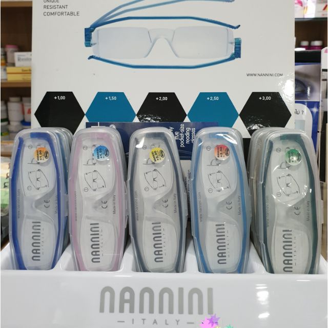 ภาพหน้าปกสินค้าแว่นตา Nannini สำหรับคนสายตายาว Made in Italy จากร้าน nid_one บน Shopee