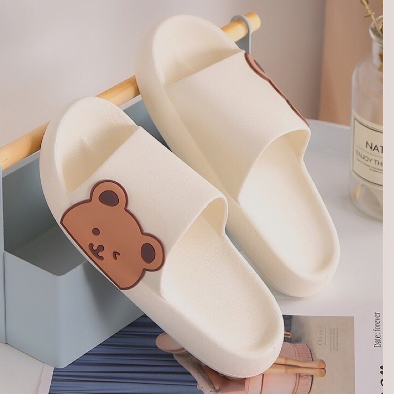 ภาพสินค้ารองเท้าแตะนิ่มลายหมี ลายน่ารัก พร้อมส่งในไทย จากร้าน chinasell บน Shopee ภาพที่ 5