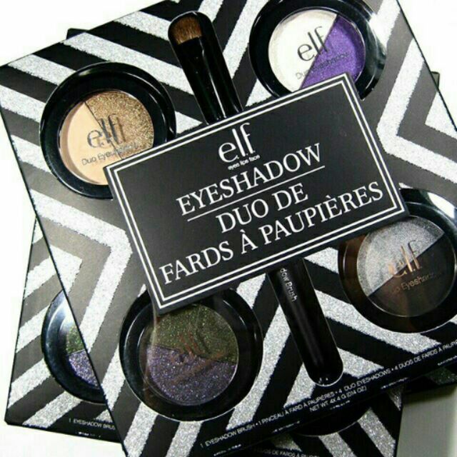 เซ็ตสุดคุ้ม elf (eyes lips face) Eyeshadow Duo De Fard A Paupieres