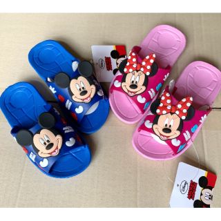 สินค้า รองเท้าแตะเด็ก ลาย Mickey Minnie Mouse MN681