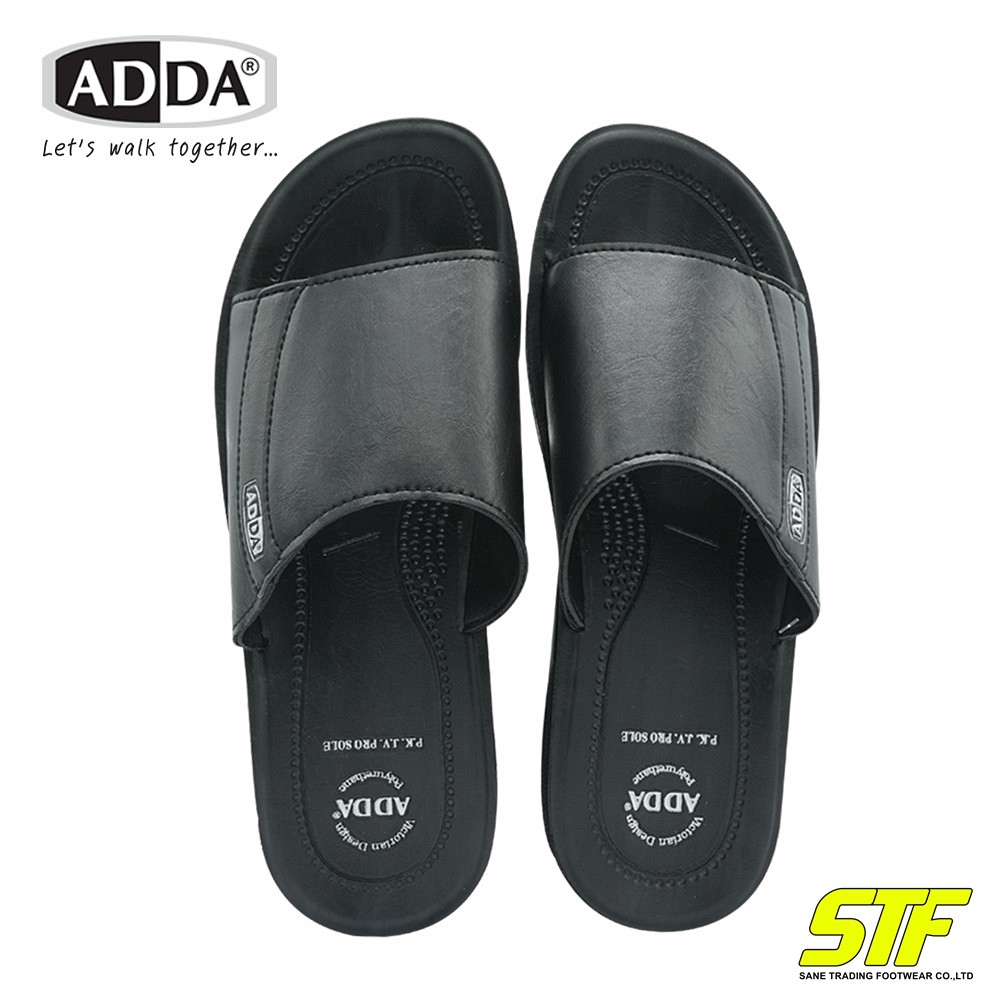 ภาพสินค้าADDA รองเท้าแตะ รองเท้าลำลอง สำหรับผู้ชาย ผู้หญิง แบบสวม แบบหนีบ รุ่น 7C01 โดย STF FOOTWEAR จากร้าน stffootwear บน Shopee ภาพที่ 5