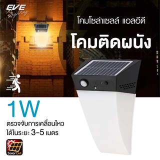 Super Bright WSL-03 Solar Lights 2in1 1 w โคมโซล่าเซลล์แอลอีดี WSL-03 motion sensor 1 วัตต์ โคมโซล่าเซลล์แอลอีดี ติดผนัง