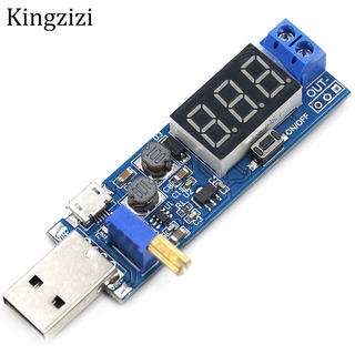 ภาพขนาดย่อของภาพหน้าปกสินค้าโมดูลDc - Dc 5v To 1 . 2-24 V ไฟ Led ดิจิตอลพาวเวอร์ซัพพลาย Usb Step Up / Down Boost Buck ตัวแปลง Micro Usb Input จากร้าน kingzizi.th บน Shopee