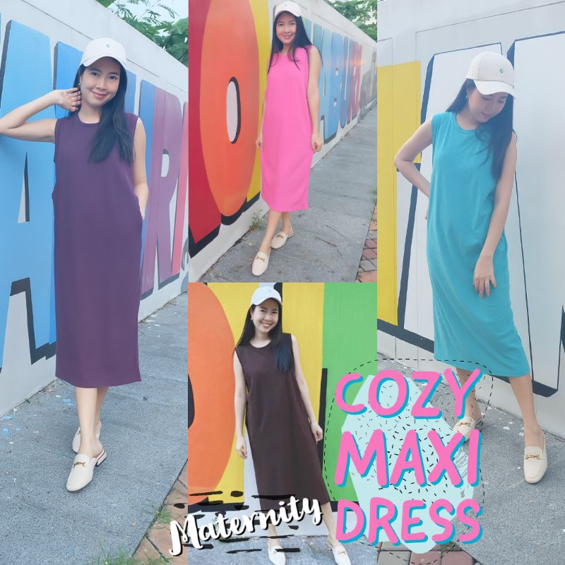 ชุดให้นม-คลุมท้อง-maxi-dress-2ตัวขึ้นไป-350-บาทค่า