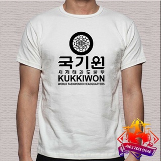 [S-5XL] เสื้อยืด พิมพ์ลาย Kukkiwtaekwondo แฟชั่นฤดูร้อน สไตล์เรโทร สําหรับผู้ชาย
