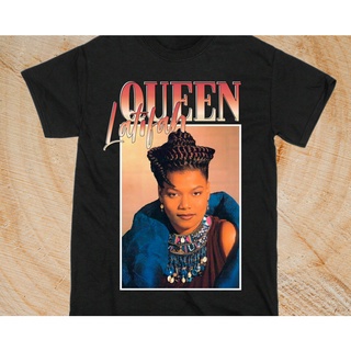 เสื้อยืด พิมพ์ลาย Queen Latifah ออกแบบใหม่ สไตล์วินเทจ แฟชั่นสําหรับผู้ชาย