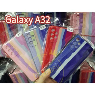 A32✨พร้​อมส่งในไทย✨เคสรุ้งเคสสายรุ้งแบบTPU​นิ่ม​ For​ Galaxy A32 5G