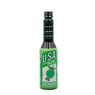 ภาพหน้าปกสินค้าไซรัปกลิ่นทับทิม น้ำเชื่อมกลิ่นทับทิม สีเขียว ตรายูซ่า Grenadine Pairy Syrup (U.SA brand) ที่เกี่ยวข้อง