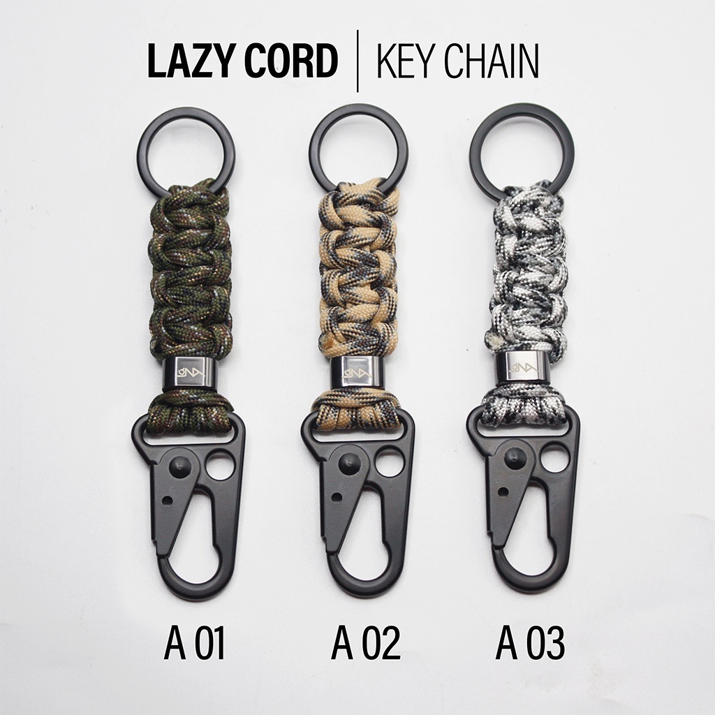 lazy-handcraft-lazy-cord-key-chain-พวงกุญแจ-สแนปลิ้งค์