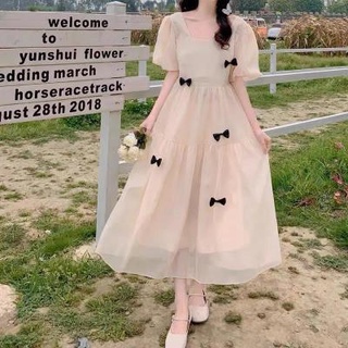 🔥Hot Sale / 22521French Gentle Dress 2022 New Womens First Love Super Fairy Sweet At Away Princess Dress