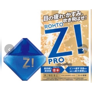 EXP​ปี​2025.8พร้อม​ส่ง​🎌น้ำ​ตา​เทียม​ญี่ปุ่น​ Rohto Z! Pro ความเย็นระดับ8+