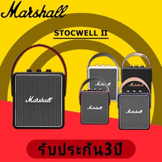 สินค้า ✨12.12✨มาร์แชลลำโพงสะดวกMarshall Stockwell II Portable Bluetooth Speaker Speaker The Speaker Black IPX4Wate
