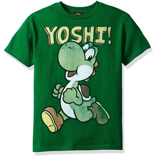 【🔥🔥】100%cotton เสื้อ ยืด ราคา ส่ง Nintendo Boys Its Yoshi Graphic T-shirt men เสื้อ ยืด ผู้ชาย คอกลม โอเวอร์ ไซส์