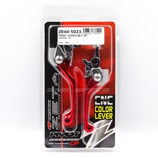 มือเบรค/คลัทต์ Zeta Pivot Lever set CP Red - CRF450RL 21