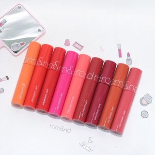 [พร้อมส่ง] Rom&amp;nd JUICY LASTING TINT 5.5g ลิปทินท์สีสวยสุดฮิต จากโรแมนด์ ทาง่าย ไม่ตกร่อง ของแท้100% ราคาไม่แพง