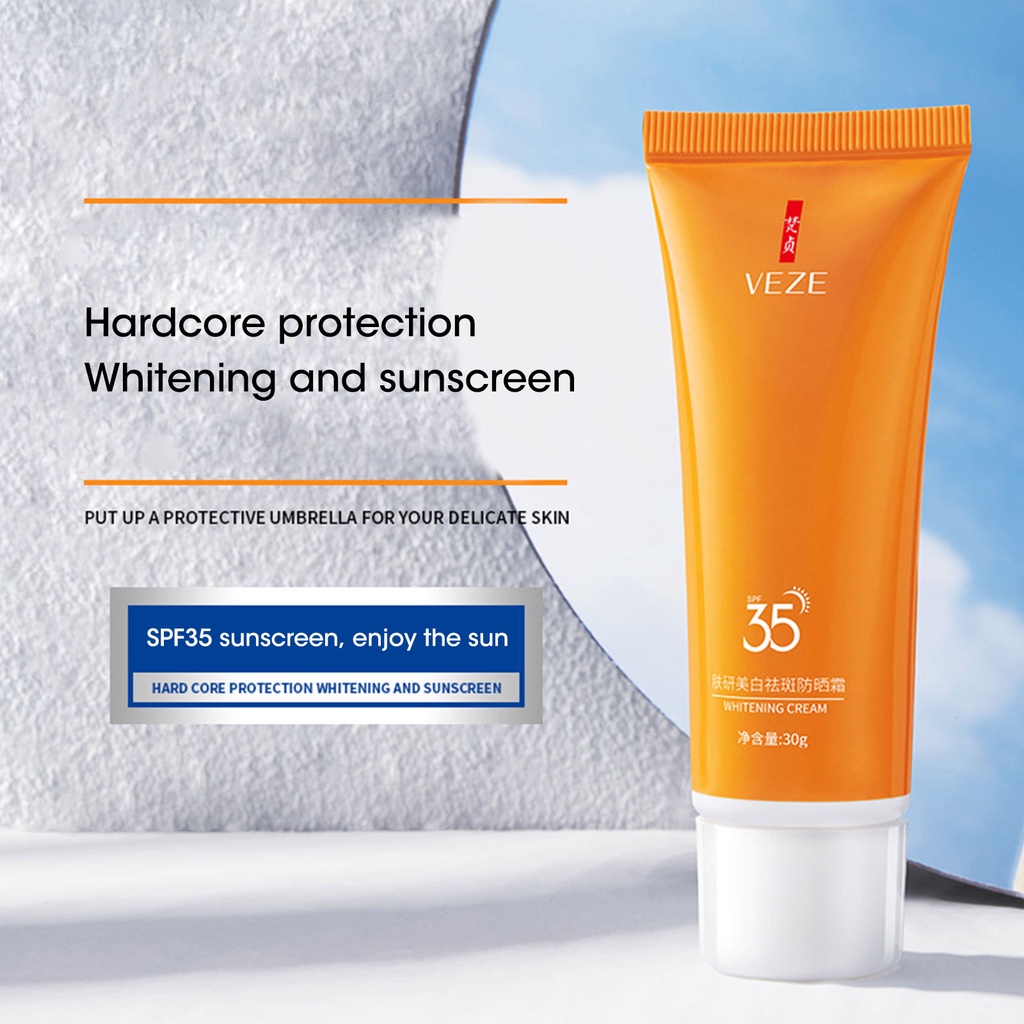 คอนซีลเลอร์ครีมกันแดดให้ความชุ่มชื้นกันน้ําป้องกันรังสียูวี-spf35