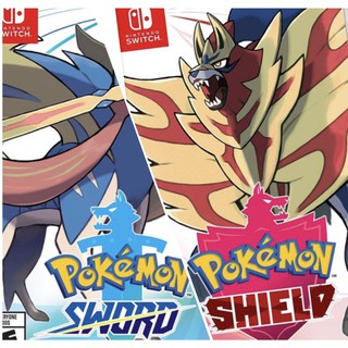 ภาพขนาดย่อของภาพหน้าปกสินค้าNintendo Switch Pokemon Sword & Pokemon Shield Zone Asia English เกม 2019 จากร้าน tinzshop บน Shopee