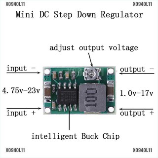 ภาพหน้าปกสินค้า[ Xool ] อุปกรณ์แปลงแรงดันไฟฟ้า 3 A Mini DC-DC 5 V-23v to 3.3 V 6 V 9V ที่เกี่ยวข้อง