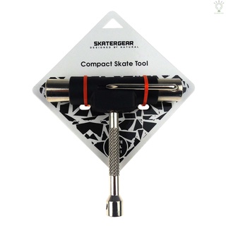 5-In-1 Skate Tool Skateboard Hardware Portable T-Key for Skateboards Longboards