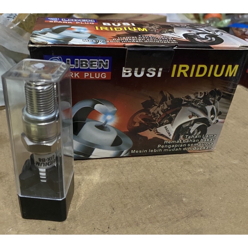 MESIN IRIDIUM Racing Spark Plug BP8ES BP8 - LIBEN EIX B8 Ninja 2 จังหวะ ...