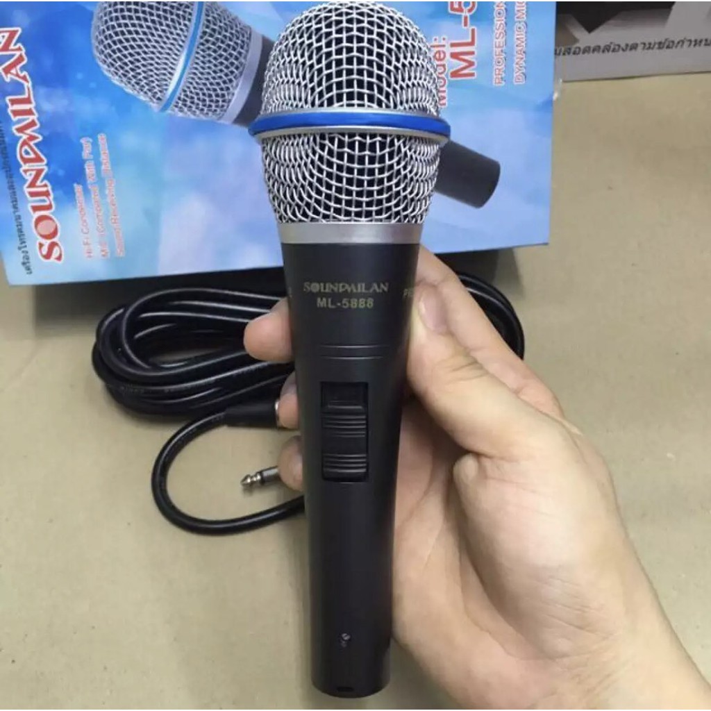 mic-condenser-ไมค์โครโฟนแบบสาย-ไมโครโฟน-แบบคอนเดนเซอร์-รุ่น-ml-5888