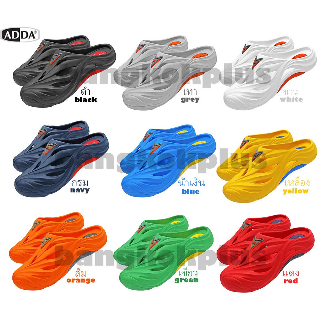 ภาพหน้าปกสินค้ารองเท้าแตะผู้ชาย ADDA 53301 (สี: ดำ, เทา, น้ำเงิน, ขาว, กรม, ส้ม, เหลือง, เขียว, แดง, น้ำตาล)