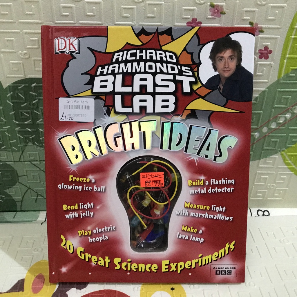 หนังสือภาษาอังกฤษ มือสองนำเข้าจากอังกฤษRichard Hammond's Blast Lab
