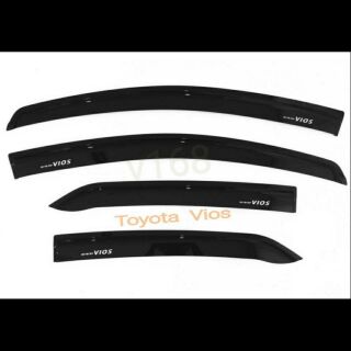 กันสาดรถยนต์ Toyota vios 2007-2012 โตโยต้าวีออส