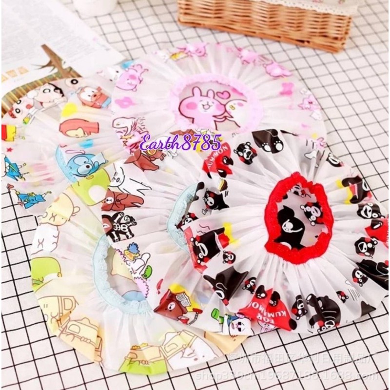 ภาพสินค้าหมวกคลุมผม หมวกคุมผมอาบน้ำ Sanrio  พร้อมส่งด่วน จากร้าน disney8586 บน Shopee ภาพที่ 3