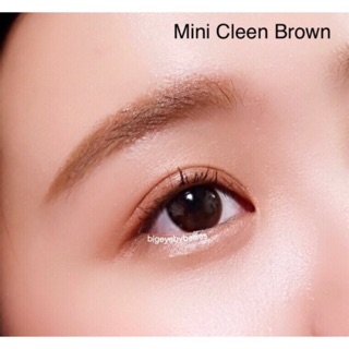 🔥คอนแทคเลนส์ ✨ขนาดมินิ ✨Brown✨Mini cleen (kittykawaii)