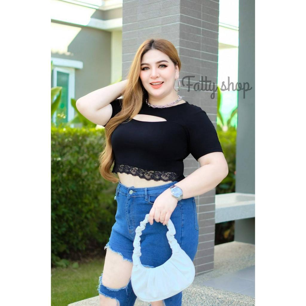 plussize-เสื้อคนอ้วน-นางแบบ-ใส่งาน-จริง-m-40-46-l-46-52