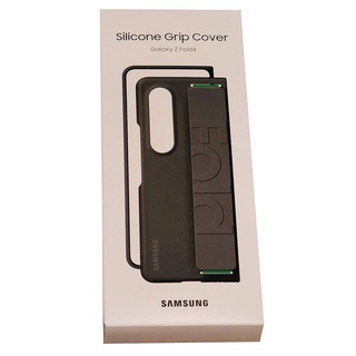Samsung Official Galaxy Z Fold 4 Silicone Grip Cover (Black), EF-GF936TBEGWW
