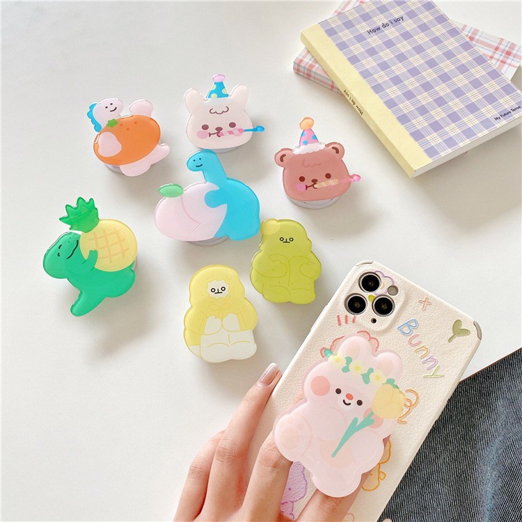ไอริง-iring-ขาตั้งมือถือ-popsocket-mobile-holder-สินค้าพร้อมส่งจากไทย-irกระต่ายเจ้าหญิง-ir-126-irกระต่ายหมวกฟ้า-ir-127