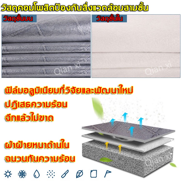 มีของจ้าา-ผ้าคลุมรถครึ่งคัน-ผ้าคลุมรถทั้งคัน-ผ้าคลุมรถกันร้อน-ผ้าคลุมรถ-ผ้าคลุมรถยนต์-ผ้าคลุมครึ่งคันsuv