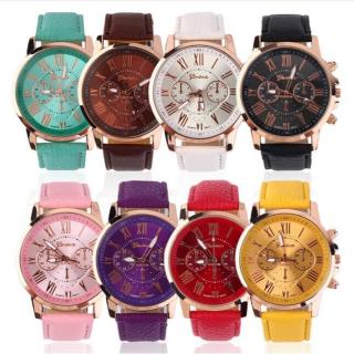 ภาพหน้าปกสินค้านาฬิกาข้อมือแฟชั่น นาฬิกาคู่รัก Geneva Watch 1130 สำหรับผู้หญิง ซึ่งคุณอาจชอบราคาและรีวิวของสินค้านี้