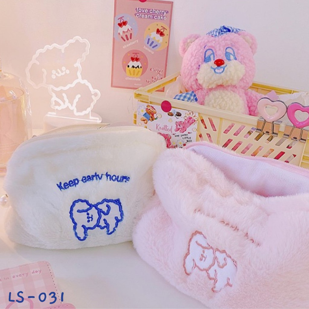 กระเป๋าดินสอขนนิ่ม-ls031-little-smile