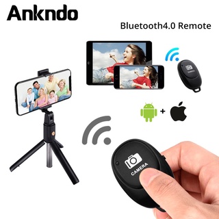 Ankndo AB Shutter3 Bluetooth รีโมตกดชัตเตอร์บลูทูธไร้สาย สําหรับสมาร์ทโฟน กล้องบลูทูธ