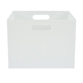 กล่องเก็บของ ทรงสูง STACKO BALLI 32.9x25.2x24.2 ซม. สีขาว