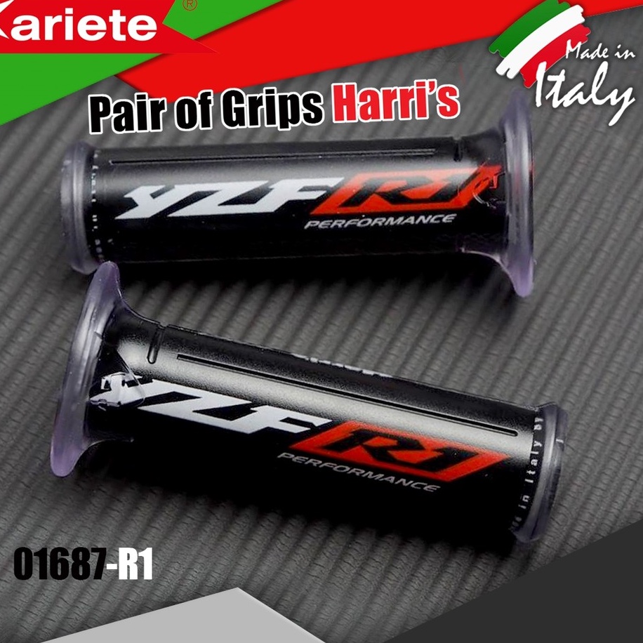ของแท้-ปลอกแฮนด์-ariete-pair-of-grips-harris-s-อิตาลี