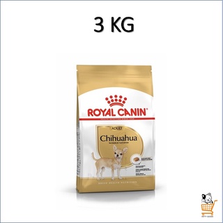 Royal Canin Dog Chihuahua Adult 3 Kg อาหารสุนัขโต พันธุ์ ชิวาว่า อาหารสุนัข