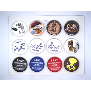 เข็มกลัด 3.2cm/4.4cm Animals  สัตว์ หมา   dog  Badge