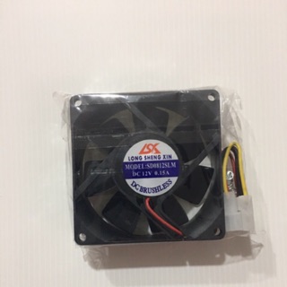 ภาพหน้าปกสินค้าพัดลมระบายความร้อน คอม PC Fan Case PC พัดลม 8CM สีดำ ที่เกี่ยวข้อง