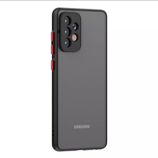 เคสกันกระแทก เคสโทรศัพท์ ซัมซุง Case Samsung galaxy A53 5G/A73 5G ปุ่มสีผิวด้าน กันรอยกล้อง ขอบนิ่มหลังแข็ง ส่งจากไทย