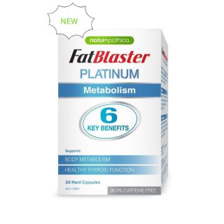 สินค้า Natruropathica FatBlaster 6 Keys benefits Platinum Metabolism 30 Capsules
